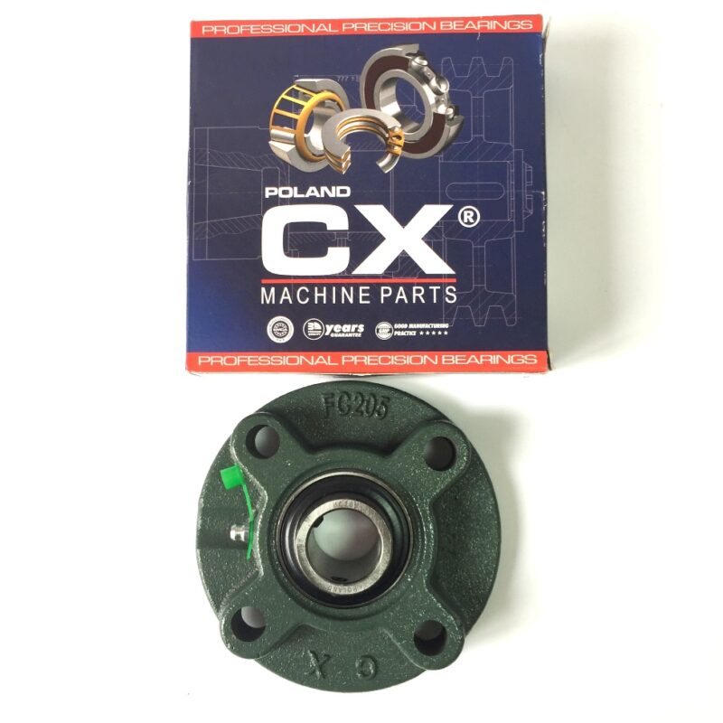 Підшипник UCFC 205 CX (Польща) корпусний фланцевий круглий