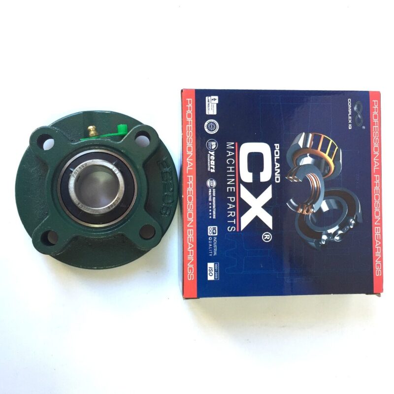 Підшипник UCFC 206 CX (Польща) корпусний фланцевий круглий